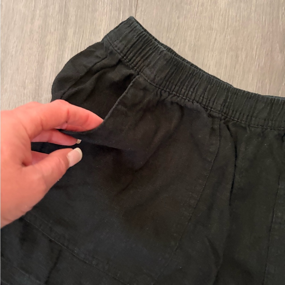 Universal Thread Black Drawstring-Look Elastic Wa… - image 2